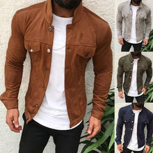 Load image into Gallery viewer, Brand Fashion Men Slim Jackets