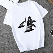 Load image into Gallery viewer, Summer T shirt Women's Casual Harajuku Short Sleeve