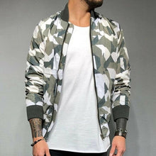 Load image into Gallery viewer, Men's Jackets Casual Camouflage Trench Outwear