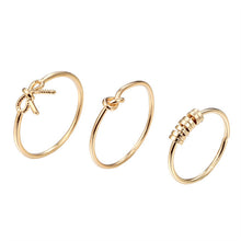 Load image into Gallery viewer, Love Flower Wave Zircon Stackable Knuckle Ring