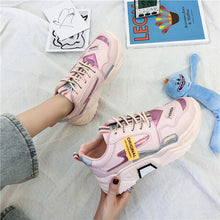 Load image into Gallery viewer, Women's Sneakers Thick Bottom Comfortable