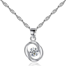 Load image into Gallery viewer, fashion classic Silver color round chains Necklace