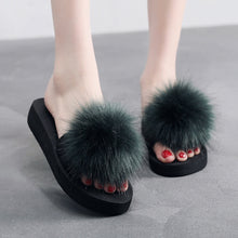 Load image into Gallery viewer, Home furry Women's Fashion Flats Casual Indoor