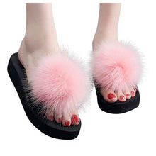 Load image into Gallery viewer, Home furry Women's Fashion Flats Casual Indoor