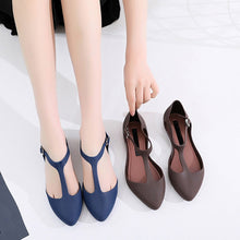 Load image into Gallery viewer, New Summer And Autumn Women's Sandals Solid Color