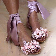 Load image into Gallery viewer, 2020 New Women Flat Sandals Ladies Ankle Strap