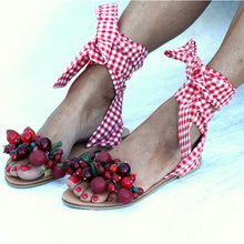 Load image into Gallery viewer, 2020 New Women Flat Sandals Ladies Ankle Strap