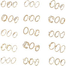 Load image into Gallery viewer, Love Flower Wave Zircon Stackable Knuckle Ring