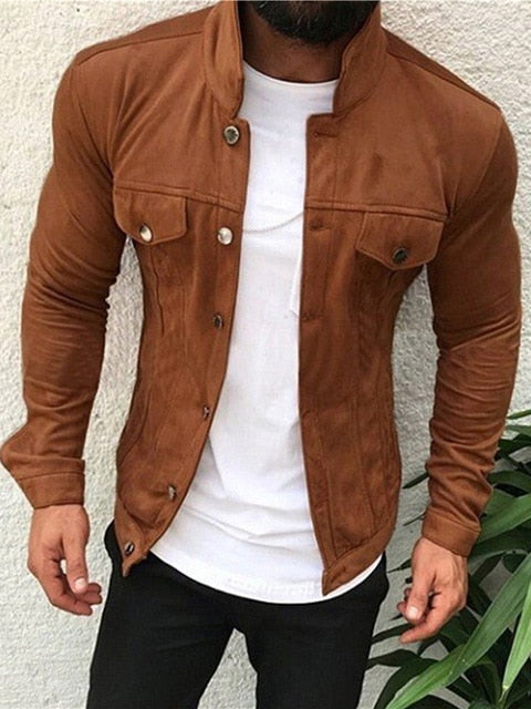 Brand Fashion Men Slim  Jackets