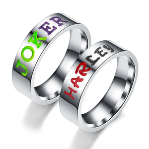 Stainless Steel Finger Rings JOKER HARLEY Couple Ring