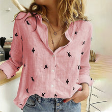 Load image into Gallery viewer, Women&#39;s Birds Print Shirts
