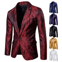 Load image into Gallery viewer, Men Suit Banquet Wedding Suit Party Suit
