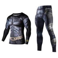 Load image into Gallery viewer, Men&#39;s Compression GYM training Clothes Suits
