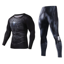 Load image into Gallery viewer, Men&#39;s Compression GYM training Clothes Suits
