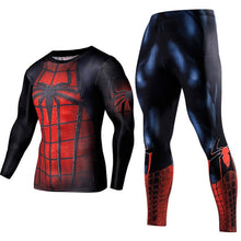 Load image into Gallery viewer, Men&#39;s Compression GYM training Clothes Suits
