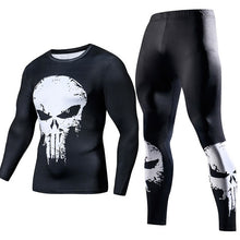 Load image into Gallery viewer, Men&#39;s Compression GYM training Clothes Suits
