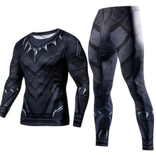 Load image into Gallery viewer, Men&#39;s Compression GYM training Clothes Suits
