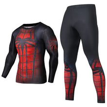 Load image into Gallery viewer, Men&#39;s Compression GYM training Clothes Suits
