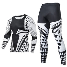 Load image into Gallery viewer, Men&#39;s Compression GYM training Clothes Suits
