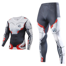 Load image into Gallery viewer, Men&#39;s Compression GYM training Clothes Suits
