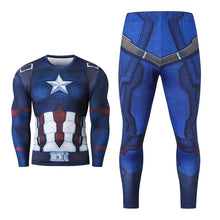 Load image into Gallery viewer, Men&#39;s Compression GYM training Clothes Suits
