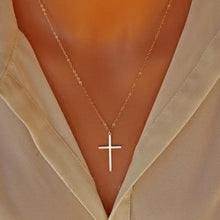 Load image into Gallery viewer, Simple Necklaces Cross Women Necklace
