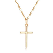 Load image into Gallery viewer, Simple Necklaces Cross Women Necklace
