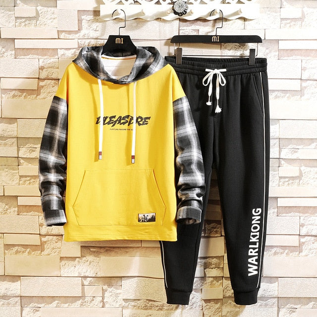 Men's Sets Hoodie + Pants Sportswear Tracksuit