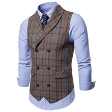 Load image into Gallery viewer, Fashion Suit Vest Men Formal Dress Ves
