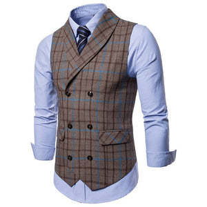 Fashion Suit Vest Men Formal Dress Ves
